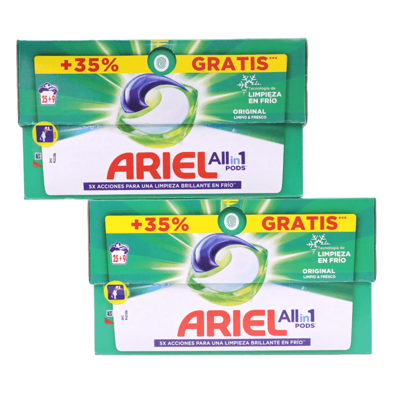 ARIEL Detergente All-in-1 Pods 68 lavados 2 x (25+9) | Miravia