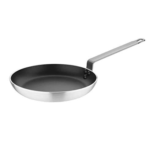 Vogue Sartén Antiadherente de Aluminio de 260 x 42 mm para freír de Cocina Resistente