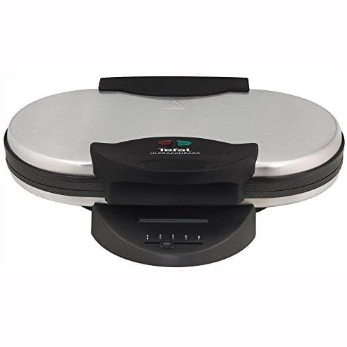 OFERTÓN SUPREMO 74% DESCUENTO Tefal WM 311D Gofrera, 1300 W, acero inoxidable, negro/gris