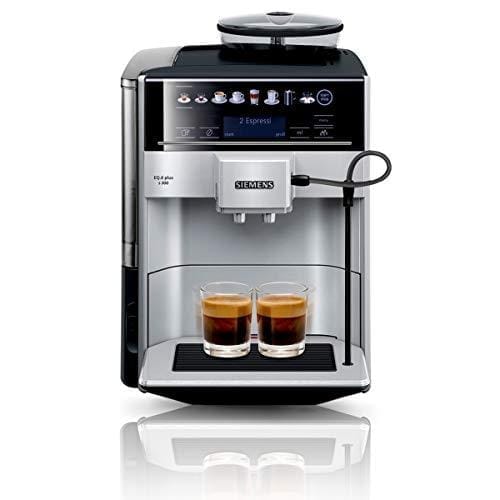 DESCUENTAZO 50% DESCUENTO Siemens TE653501DE EQ6 plus s300 – Cafetera automática, 1500 W, Plata