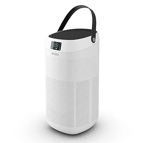 OFERTÓN SUPREMO 72% DESCUENTO Olimpia Splendid 99277 Aura Care Purificador de aire, Tres etapas de filtración con Hepa13, Ionizador y lámpara UV germicida, Diseño ergonómico, Wi fi integrado y control por voz