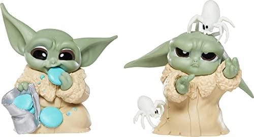 DESCUENTAZO 48% DESCUENTO Star Wars The Bounty Collection Series 4 Pack Doble de Figuras de Grogu Poses Arañas Molestas y Comiendo Galletas A Partir de 4 años