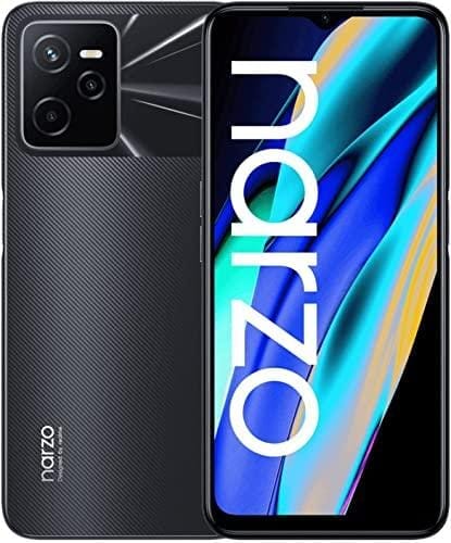 DESCUENTAZO 51% DESCUENTO realme Narzo 50A Prime 4+64GB smartphone, Pantalla completa FHD+ de 16,7 cm (6,6»), Triple cámara de IA de 50 MP, Batería de 5000 mAh, Procesador Unisoc T612, Flash Black