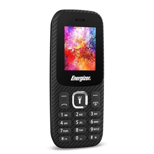 Energizer Móvil E13 2G Teléfono Móvil Doble Sim (Mini SIM) Color Negro