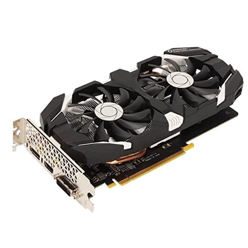 OFERTÓN SUPREMO 70% DESCUENTO GTX1060 GDDR5 192 Bit PCIE Grafikkarte, HDMI DVI DP 4K HDR Gaming Grafikkarte, 8008 MHz Speicherfrequenz Computergrafikkarte, Zwei Lüfter