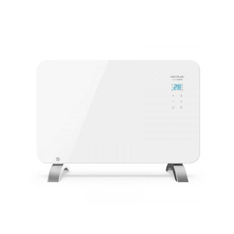 Cecotec Radiador eléctrico Bajo Consumo Ready Warm 6650 Crystal Connection. 750 W, Wifi, Blanco | Miravia