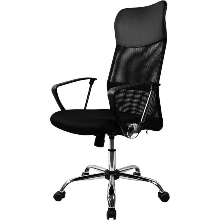 T-Lovendo – Silla de Oficina Giratoria Escritorio de Respaldo Tela transpirable de Malla ergonomica de alta calidad | Miravia