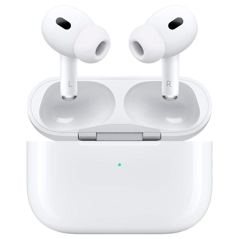 Apple AirPods Pro (2.ª generación) – Auriculares inalámbricos, IP54, Estuche de carga MagSafe, Cancelación de ruido activa, puerto de carga USB-C | Miravia