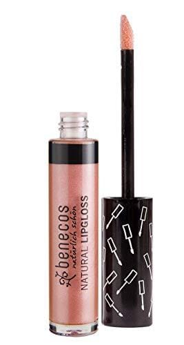 Benecos natural beauty 90320 brillo labial aceites vegetales y vitamina e sin talco rosado
