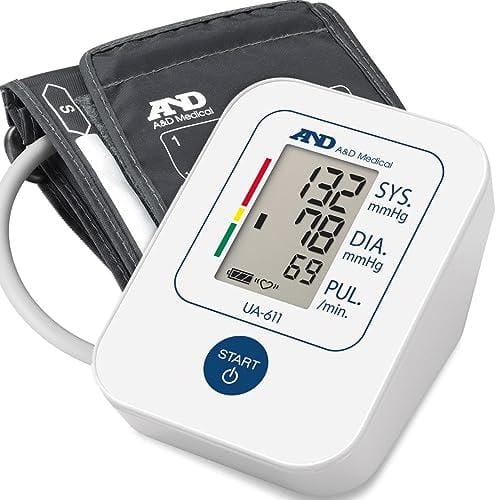 DESCUENTAZO 60% DESCUENTO A&D Medical Tensiómetro de Brazo digital, medición precisa de la presión arterial y el pulso, validado clinicamente – UA 611