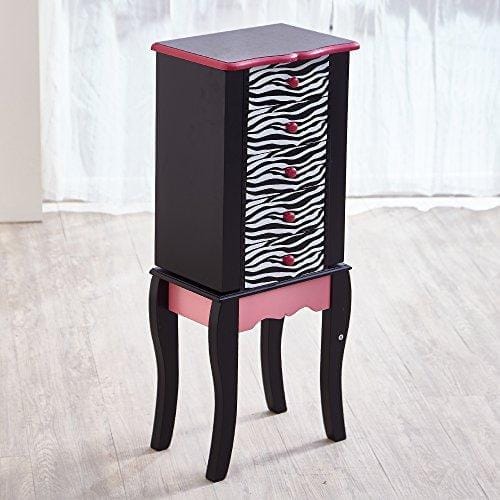 OFERTÓN SUPREMO 94% DESCUENTO Joyero grande de madera de Teamson Kids para niñas TD 11672B