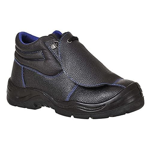 Portwest Bota Steelite Metatarsal S3 Hro M, Tamaño: 43, Color: Negro, FW22BKR43