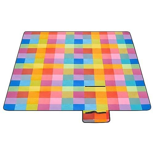 DESCUENTAZO 57% DESCUENTO Songmics GCM61C Manta de pícnic (impermeable, 195 x 150 cm)