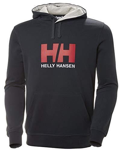 45% DESCUENTO Helly Hansen Logo Hoodie HH Sudadera con Capucha, Hombre, Azul Marino, L