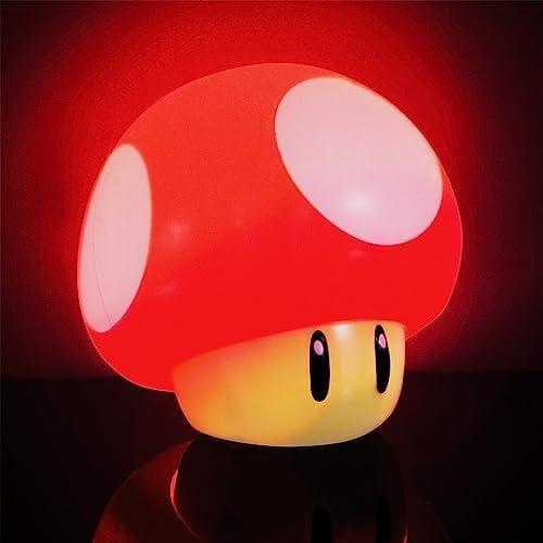 BUENA OFERTA 37% DESCUENTO Super Mario Mushroom Luz con sonido, Plástico, Multi