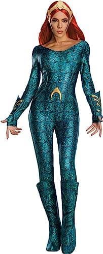 OFERTÓN SUPREMO 65% DESCUENTO Rubie’s Disfraz oficial de DC Aquaman The Movie, para mujer, talla M UK 12 14