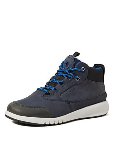 OFERTÓN SUPREMO 73% DESCUENTO Geox J Aeranter Boy Abx A, Botines para Niño, Multicolor (Navy/Royal), 39 EU