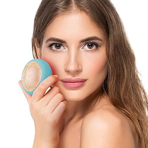50% DESCUENTO FOREO UFO 2 Tratamiento de máscara led facial, espectro completo luz led, terapia de luz led, mascarilla led facial, crioterapia, masajeador facial, aumenta absorción del cuidado facial, Mint