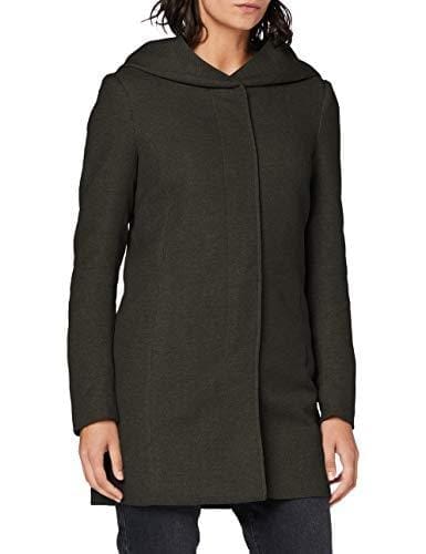 63% DESCUENTO ONLY Classic Coat Abrigo, Rosin/Melange, S para Mujer