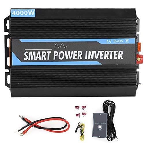 OFERTÓN SUPREMO 90% DESCUENTO Power Inverter Onda Sinusoidale Pura 4000W 8000W Power Inverter Trasformatore di Potenza Convertitore DC 12V a AC 220V Inverter di Tensione con Porte USB + 2 Presa AC