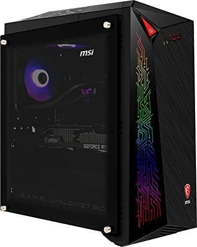 MEG Infinite X 10TE 828EU Ordenador de sobremesa (Intel Core i7 10700KF, 32GB RAM, 2TB HDD y 1TB SSD, RTX 3080 10GB, Windows 10) Negro