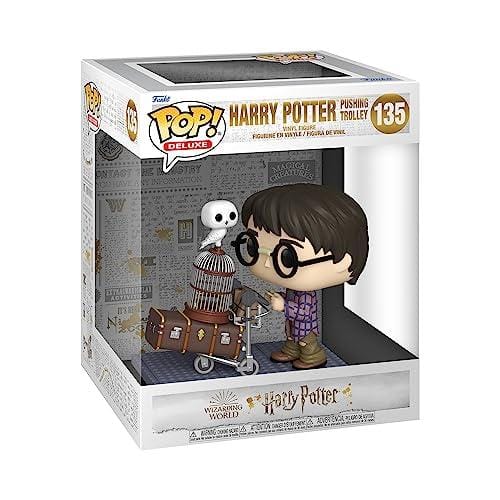 DESCUENTAZO 54% DESCUENTO Funko Pop! Deluxe: HP Anniversary Harry Potter Pushing Trolley Figura de Vinilo Coleccionable Idea de Regalo Mercancia Oficial Juguetes para Niños y Adultos Movies Fans