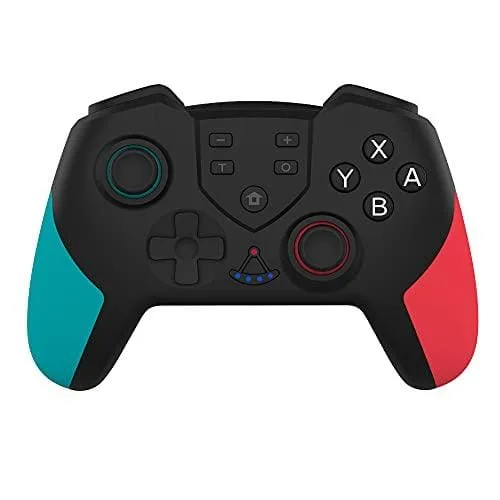 Maegoo Mando para Switch Inalámbrico, Bluetooth Switch Pro Mando Gamepad Joypad Joystick Compatible con Nintendo Switch Admite Sensor 6 Gyro Axis, Turbo y Dual Motor Vibration