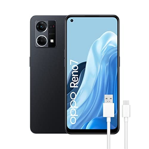 DESCUENTAZO 41% DESCUENTO OPPO Reno7 – Smartphone 128GB, 8GB RAM, Dual Nano SIM, Snapdragon 680, Pantalla 6,43”, Cámara 64MP+2MP, Cámara Microscopio 2MP, Cámara selfie 32MP, Batería 4500mAh, Carga Rápida 33W Negro