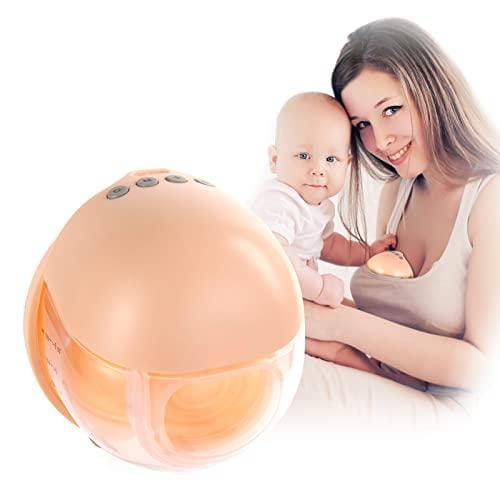 Vicloon Sacaleches Electricos,Extractor de Leche Portátil,Extractor de Leche Manos Libres, Bajo Nivel de Ruido e Indoloro, 2 Modos y 9 Niveles,Se Puede Usar en el Sujetador, Brida de 24 mm