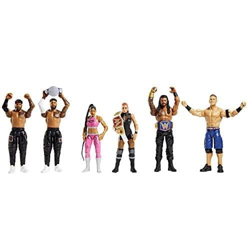 OFERTÓN SUPREMO 87% DESCUENTO WWE Figuras de acción, Multicolor (Mattel HLL75)