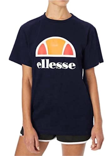 Ellesse Camiseta Arieth para Mujer, Color Azul Marino, Talla 12