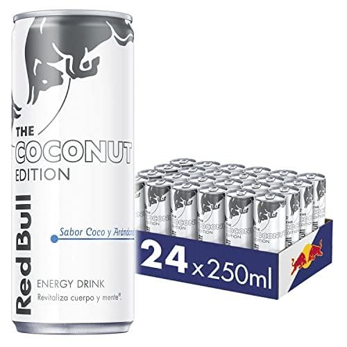 DESCUENTAZO 44% DESCUENTO Red Bull Bebida Energética, Coco y Arándanos, 24 x 250 ml