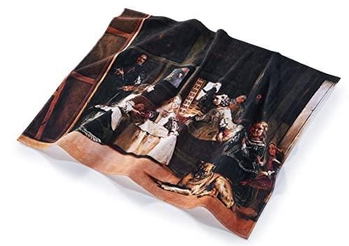 Musearta Toalla de Playa Unisex con diseño de Las Meninas del Artista Diego Velázquez de algodón en el tamaño 144 x 180 cm, BT DV LM V424223