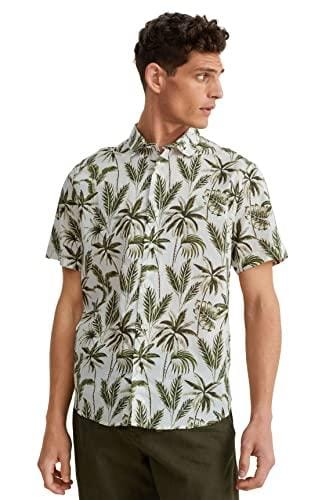 60% DESCUENTO C&A Hombre Camisa Blanco Roto L