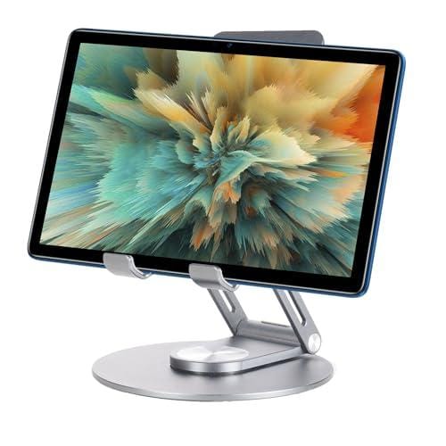 DESCUENTAZO 60% DESCUENTO DOOGEE Soporte Tablet, Soporte Giratorio Multiángulo, Soporte Ajustable para Tableta para R10/T10S/T20S/T20/T30 Pro