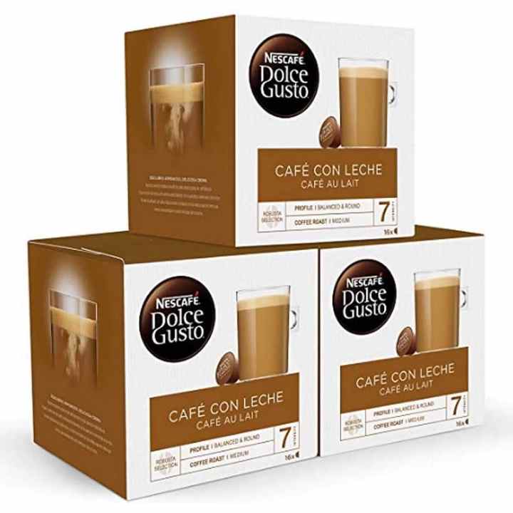 Café con Leche Pack 48 cápsulas Dolce Gusto Nescafe 12486521X3 Raíz Inicio Nescafé Dolce Gusto Dolce Gusto Nescafé dolce gusto | Miravia