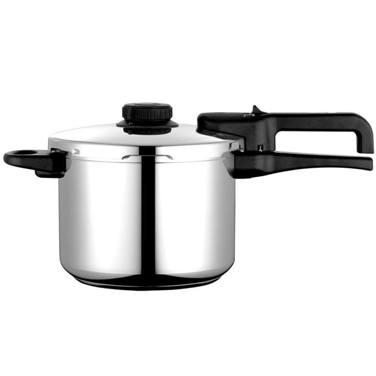 FAGOR ® Dual Xpress olla a presión super rápida, fabricado en acero inoxidable 18/10, apta para todo tipo de cocinas, inducción total, regulador de presión, 5 sistemas seguridad, express | Miravia
