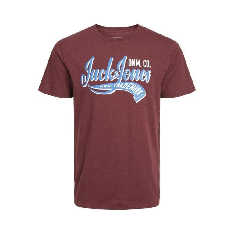 Jack & Jones hombre camiseta Mod JJELOGO logo estampado Moda Casual informal REF:33594 | Miravia
