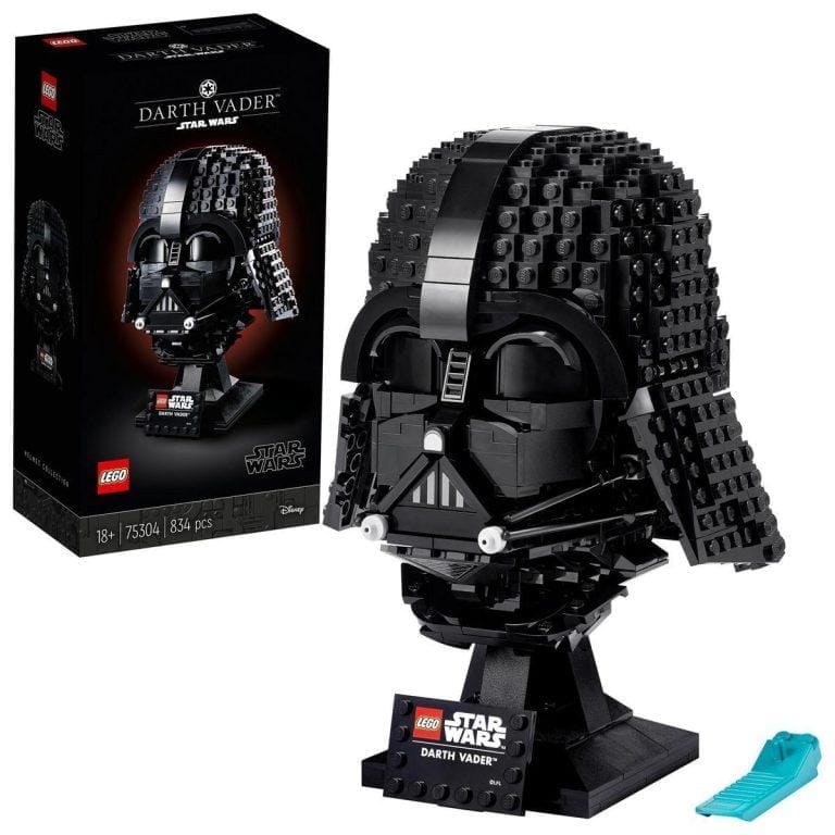 Kit de construcción creativa y divertida LEGO® Star Wars™ 75304 Casco de Darth Vader™; genial objeto Star Wars coleccionable para exponer (834 piezas) | Miravia
