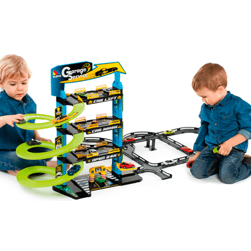 MOLTO | Parking Infantil con 4 Plantas + Pistas | Miravia