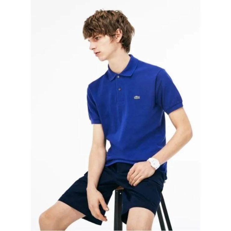 Polo de algodón de manga corta para hombre, Camiseta lisa de cocodrilo, camisetas transpirables, 2023 | Miravia