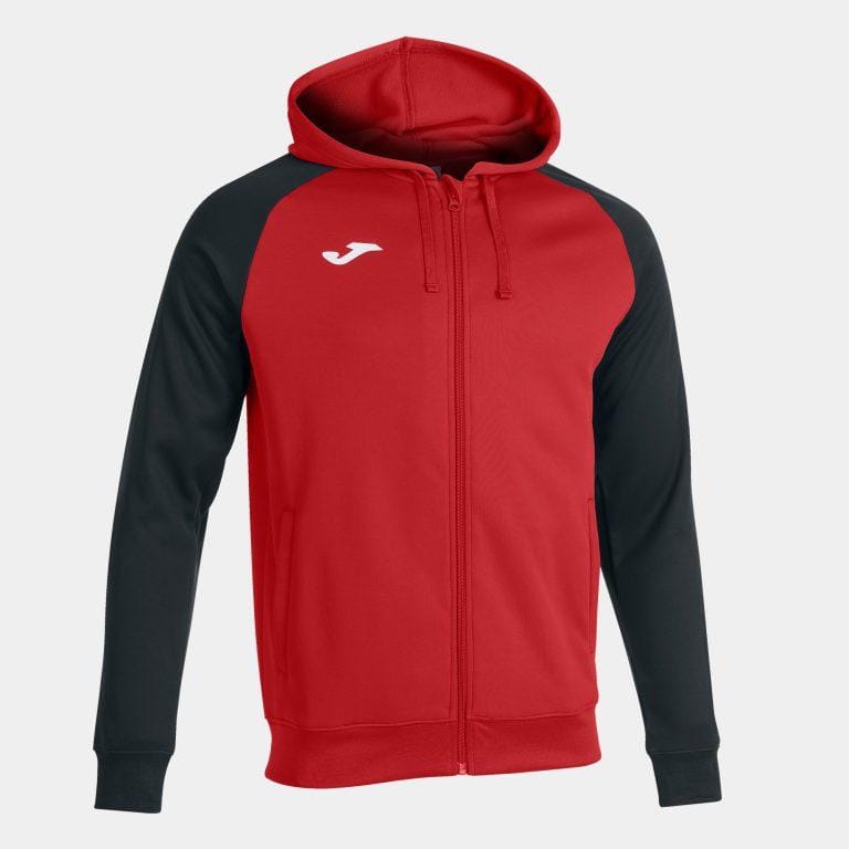 Sudadera Capucha Hombre Joma Academy IV 101967 Rojo Negro 601 Confortable | Miravia
