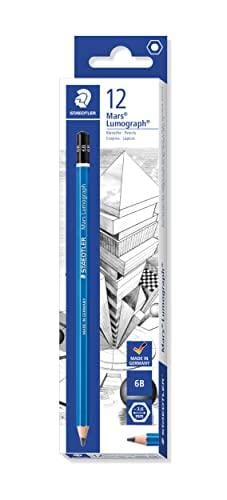 DESCUENTAZO 50% DESCUENTO STAEDTLER 100 6B Pack de 12 lápices