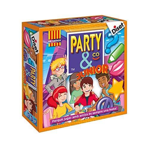 BUENA OFERTA 24% DESCUENTO Diset Juego Party & co Junior, Juego de mesa infantil multiprueba a partir de 8 años en catalán