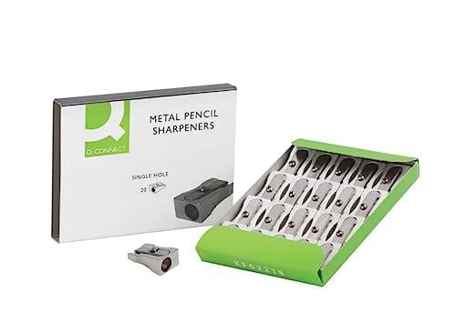 Sacapuntas q connect metalico 1 uso cuña