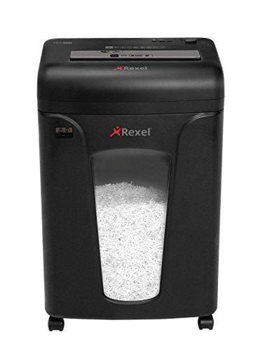 DESCUENTAZO 64% DESCUENTO REXEL 2104010EU Destructora personal/Home Office micro corte REM820, Negro, 8 hojas