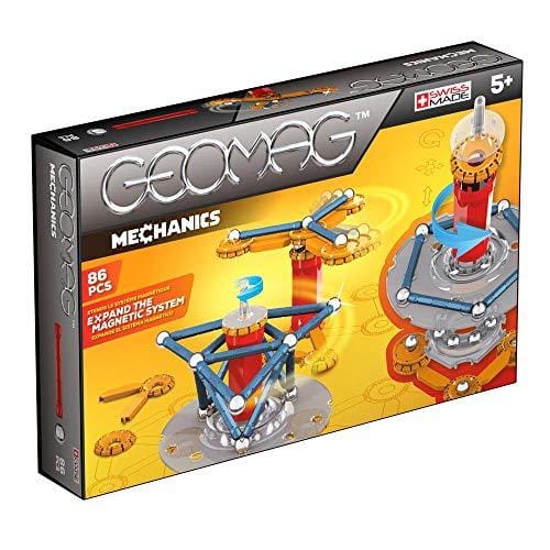 DESCUENTAZO 64% DESCUENTO Geomag Mechanics Juego de construcción, 5 años en adelante, de 86 piezas (721), Multicolor