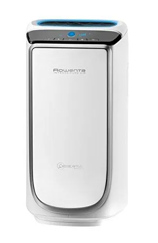 OFERTÓN SUPREMO 81% DESCUENTO Rowenta Intense Pure Air PU4020, Purificador de aire, hasta 60 m2 con sensores del nivel de contaminación, 4 niveles de filtración y tecnología NanoCaptur para sustancias contaminantes, Color Blanco