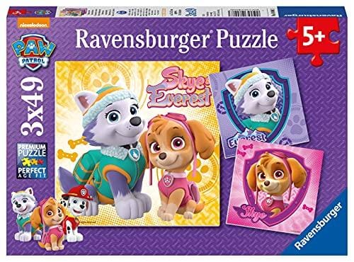 DESCUENTAZO 60% DESCUENTO Ravensburger Paw Patrol Rompecabezas 3 x 49 Piezas, ( 80083)