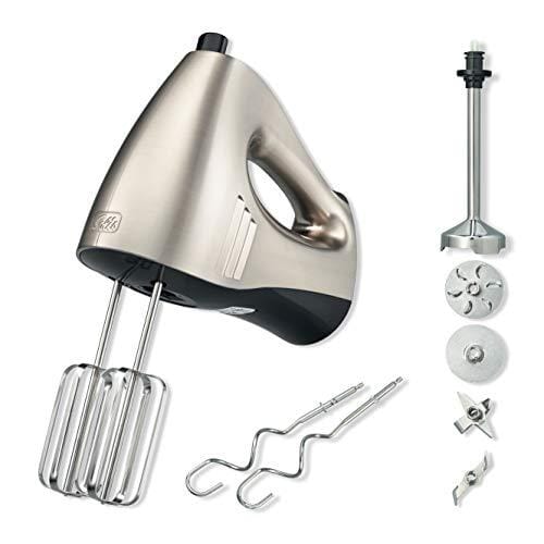 DESCUENTAZO 64% DESCUENTO Solis Hand & Stick Mixer 8371 Batidora de Mano Batidora de Varilla 16 velocidades Accesorios incluidos Acero inoxidable 400 W Plata